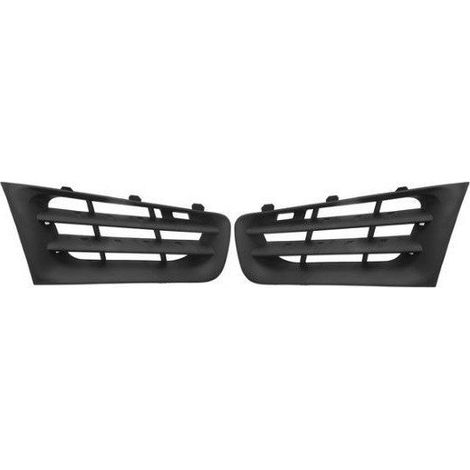 Grilles de calandre avant kit noires Renault Megane 2 2006-2008