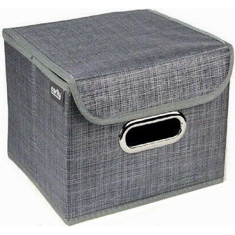Boîte De Rangement Peu Encombrante 25 X 25 X 25 Cm 69691 (1/4)
