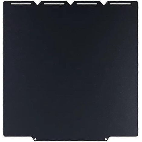 Verbesserte Bauplatte für doppelseitigen Druck, 270 x 270 mm Stahlblech, 3D-Druckerteile für Snapmaker U1 3D-Drucker, Schwarz