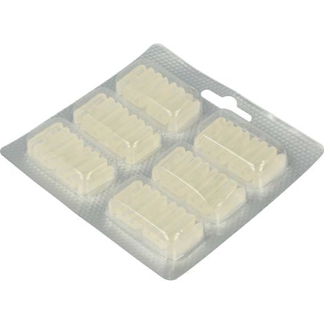 vhbw 6x bastoncino profumato compatibile con Vorwerk folletto VK130, VK131, 130, 131, VK135, VK136, 135, 136, VK140, 140 aspirapolvere - Deodorante