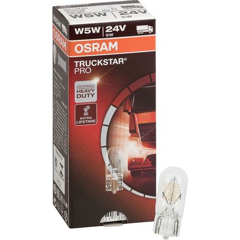Osram Automotive 2845TSP Signal Leuchtmittel Truckstar W5W 5 W 24 V (1/4)