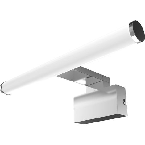 OSRAM Luminaire chromé, 4000 K, blanc froid, 750 lm, 8 W, acrylonitrile butadiène styrène (ABS), angle de faisceau de 120° (1/4)