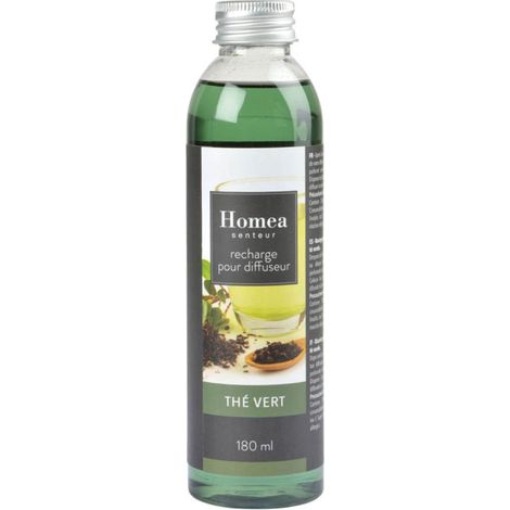 Recharge Diffuseur de Parfum "Essentiel II" 180ml Thé Vert (1/2)