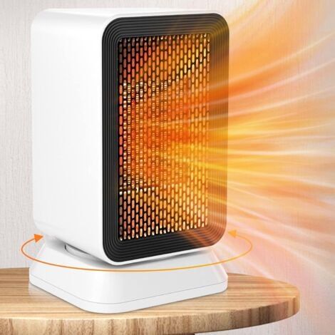Chauffage soufflant spatial, radiateurs électriques économes en énergie avec protection, chauffage rapide en 3 secondes chauffage en céramique 1000w (1/5)