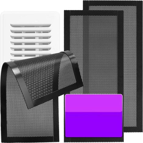 Couvercles de Ventilation de Sol 5,5" X 12" Couvercles de Ventilation Magnétiques Grilles de Ventilation en Couvercles D'Enregistrement de Ventilation pour, le Sol, le HVAC (1/5)