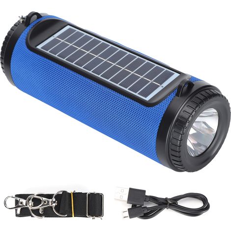 Enceinte Bluetooth sans fil AK-3311 avec lumière LED et radio FM, portable et sans fil pour PC
