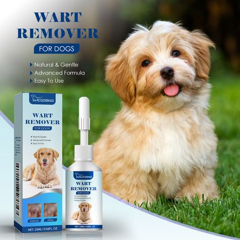 Traitement anti-verrues pour animaux, dissolvant d'étiquettes cutanées pour petites verrues, verrues et verrues planes - Boîte de 20 ml -- AKRACING (1/5)