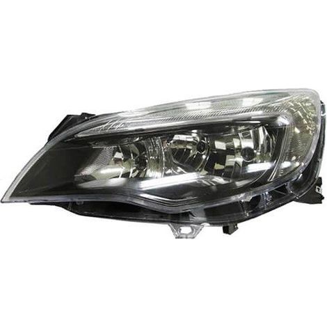 Phare avant gauche H7/H7/LED noir Opel Astra J phase 2 2012-2015
