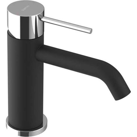 Sapho Ultramix - Waschtischarmatur, mattschwarz/chrom UT002BC (1/3)