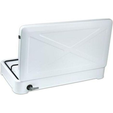 Vans K-03TB piano cottura a gas bianco nero 3 bruciatori