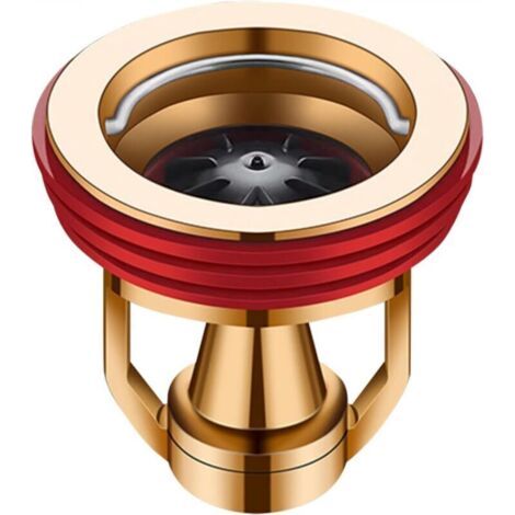 Bouchon de vidange anti-odeurs - Bouchon de vidange, filtre en cuivre anti-odeurs, clapet anti-retour Système de drainage anti-odeurs (or) (1/4)