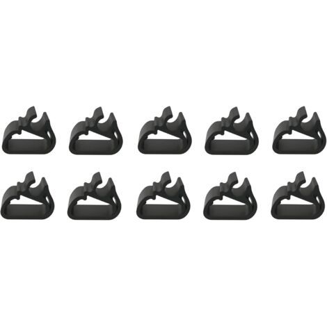 Kit de 10 Clips Essuie-Glace pour Peugeot 3008, 5008, Citroën C5, DS7 - Fixation Tuyau de Bras Essuie-Glace Avant. Accessoire de Remplacement Lave-Glace. (1/4)