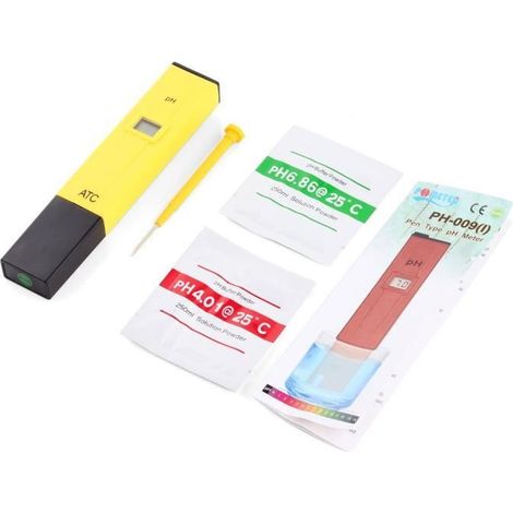 stylo numérique PH Mètre Testeur Lecteur type de compteur pH Testeur Aquarium Piscine d\'eau hydroponique Laboratoire PLANTES PHMETRE (1/2)