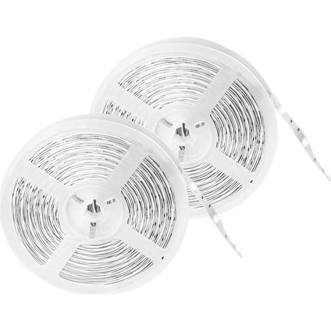 Tira de LED RGB de 20 m con aplicación, temporizador y ajuste de brillo (600 LED 5050) (1/5)