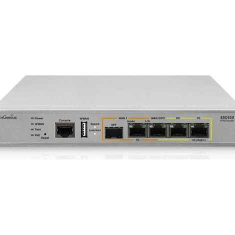 Cámara videovigilancia engenius ecc100 IP67 rotación 350° (1/3)