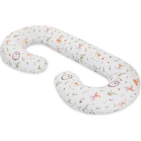 Almohada de embarazo tipo C con funda extraíble para embarazadas - Forest delicacy (1/4)