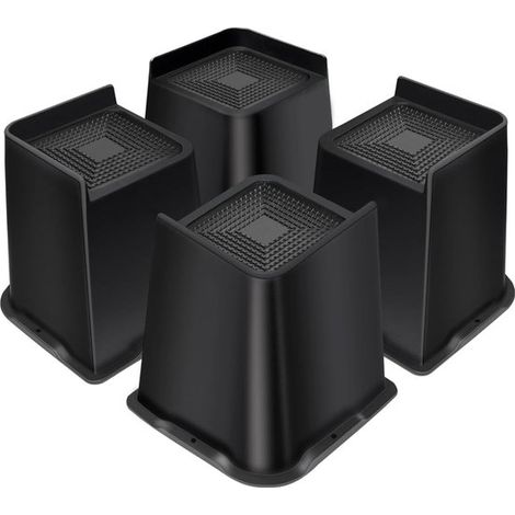 Struttura letto robusta a 4 pezzi, extra-large, a forma di L, adatta a divani, poltrone e scrivanie. (1/5)