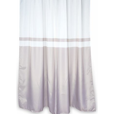 Tenda lavabile doccia vasca in poliestere h 200 con ganci mod. Panarea 120 cm