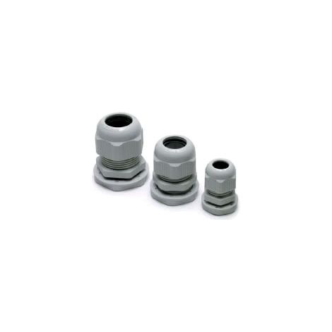 Pressacavo PA6.6 IP68 PG13,5, completo di dado CEM1900.13/X