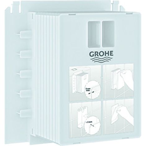 GROHE Revisionsschacht 40911, für kleine WC-Betätigungen, zur Kombination mit Rapid SL und Uniset GD 2 Spülkasten