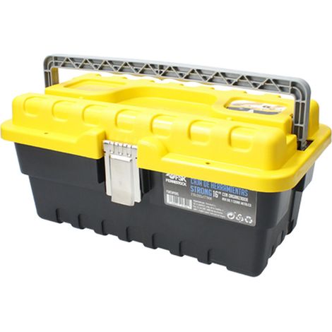 Cassetta attrezzi ferrestock toolbox vassoio removibile 39.5x21x17.7 cm (1/5)