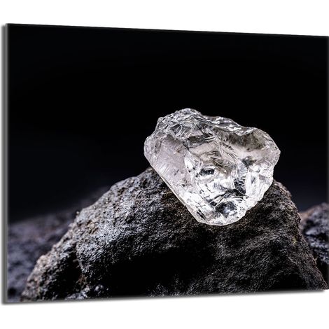 Placa protectora de vidrio para estufa 60x52 Piedra (1/5)