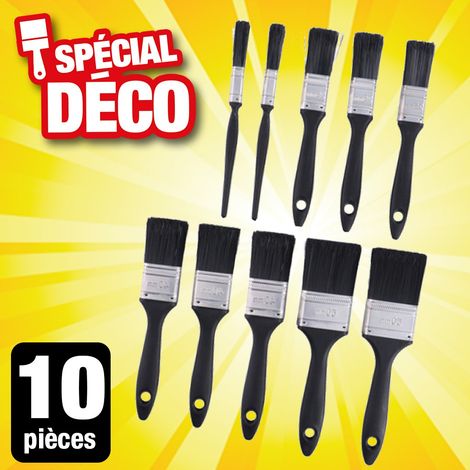 Ensemble de pinceaux KINZO, 10 pièces (1/2)