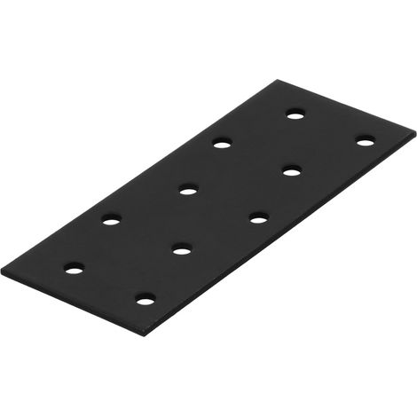 SUKI Patte d'assemblage en T acier zingue noire Magnodur 40x100, SUKI (1/2)