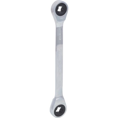 KS Tools GEARplus TX-E-Doppel-Ratschenringschlüssel,E10xE12