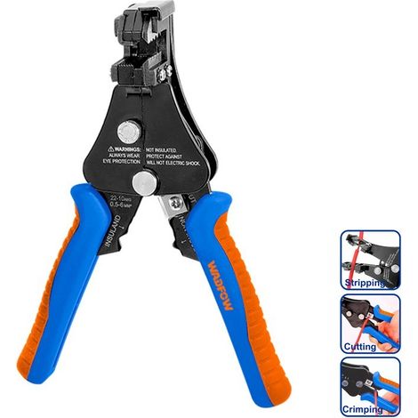 Automatischer Kabelstripper Wadfow 180 mm mit austauschbarer Klinge (1/2)