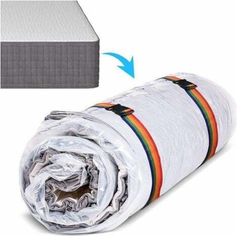 Sacchetto sottovuoto per fasciatoio - Sacchetto sottovuoto per materassi in lattice/schiuma extra-large (130 x 210 cm) (1/5)