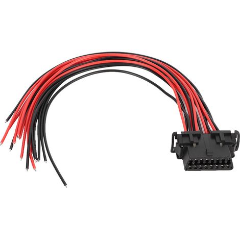 Câble femelle ouvert adaptateur rallonge connecteur OBD2 16Pin mâle compatible Kia (1/5)