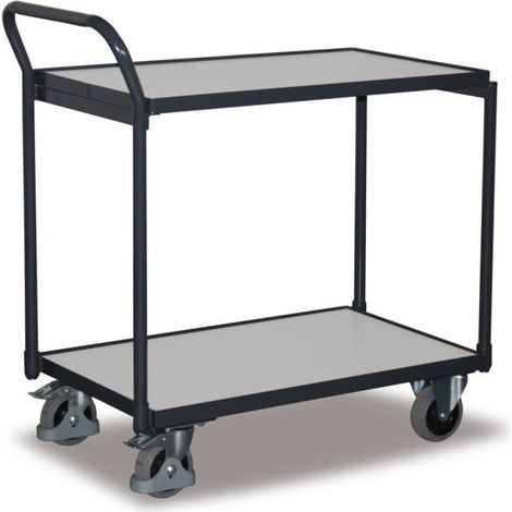 VARIOfit ESD Tischwagen mit 2 Ladeflächen 985 x 590 mm (1/2)