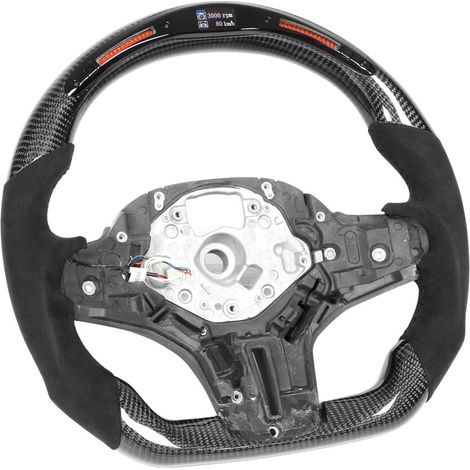Volante de fibra de carbono con 32 LED, repuesto para M5, F90, X3M, X5M, G6X
