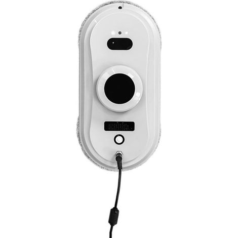 Robot lave-vitres intelligent avec aspirateur automatique, protection contre les coupures de courant (UPS), détection des limites, planification des trajets et télécommande pour vitres intérieures et (1/5)