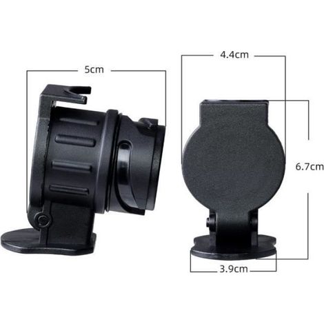 Adaptateur Remorquage 13 Broches vers 7 Broches, Adaptateur Prise Remorque Attelage, Connecteur Convertisseur Prise Remorque 12V, (1/4)
