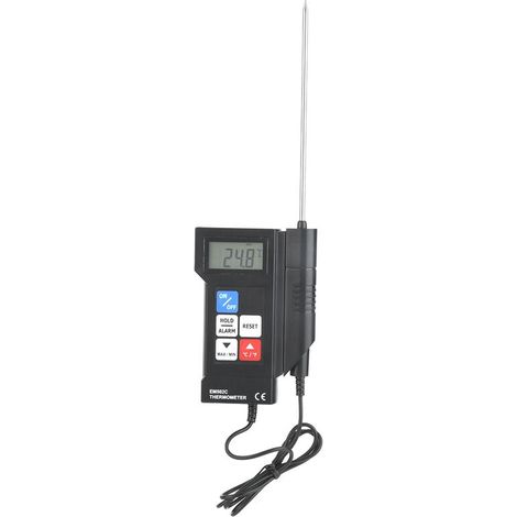 [NEVER USED] EM502C Professional digital electronic thermometer, food thermometer with probe (1/4)