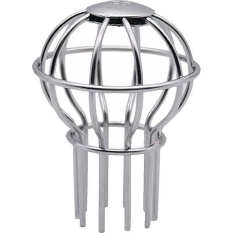 Crépine de filtre en acier inoxydable 304 – Arrête le blocage des feuilles et débris – Outil de nettoyage pour gouttière durable