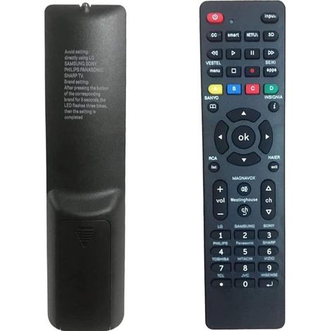 Mando a distancia universal para televisores: compatible con Samsung，TCL y otras marcas，incluyendo televisores inteligentes (1/4)