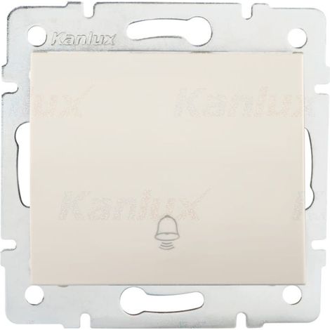 LOGI Türklingelschalter, creme, Kanlux 25131 (1/2)
