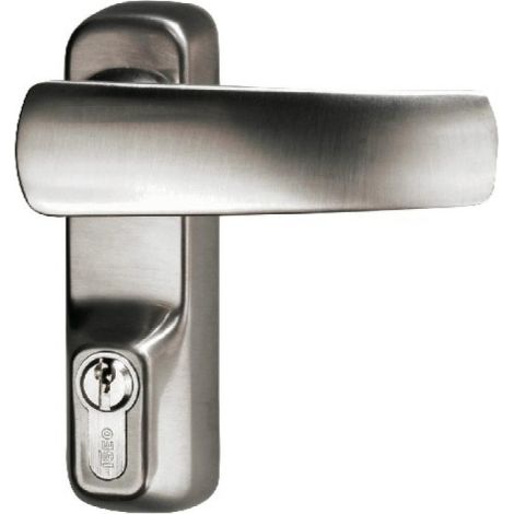 Béquille pour demi-cylindre européen IDEA - ISEO Aspect inox (1/2)