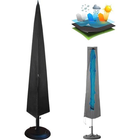 Housses de Parasol Cantilever Protection Imperméable Anti-Vent,Parent (1/5)