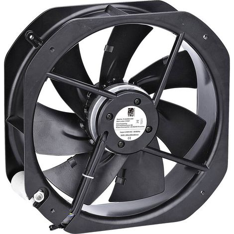 [NEUWERTIG] B-Ware TRU COMPONENTS TC-NA28080 Axiallüfter 230V 118W 2700U/min 2570m³/h schwarz (1/2)