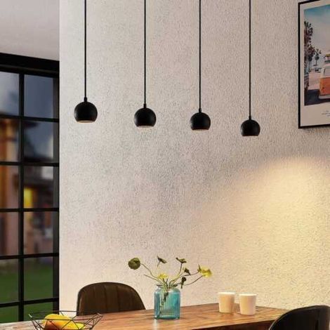 [GEBRAUCHT] B-Ware Arcchio Renko LED-Hängelampe, Leuchte Lampe Hängeleuchte vierflammig, schwarz210 (1/2)