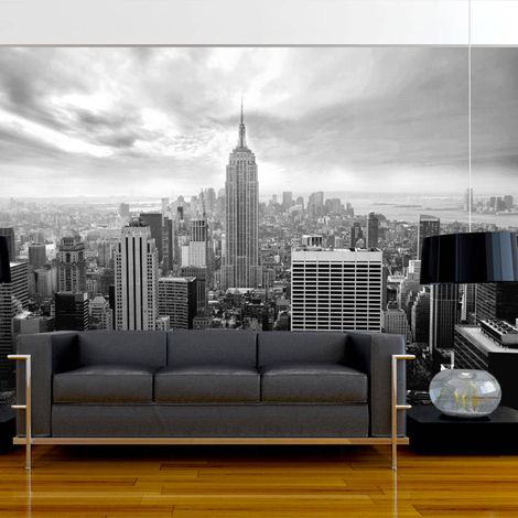 Papier peint vieux new york - 200 x 140 cm (1/4)