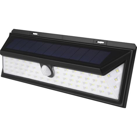 APLIQUE SOLAR LED CON SENSOR 10W LUZ FRIA - ALFA DYSER (1/2)