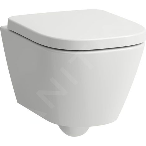 LAUFEN MEDA WC suspendu Advanced compact, sans rebord, Silent (1/5)