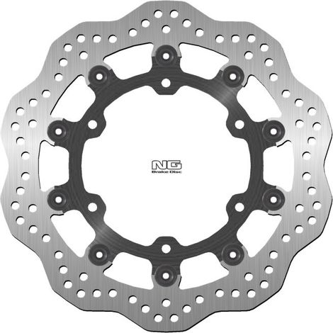 Disco de freno delantero ondulado de 298 mm para Hyosung Aquila 650 (2004-2005)