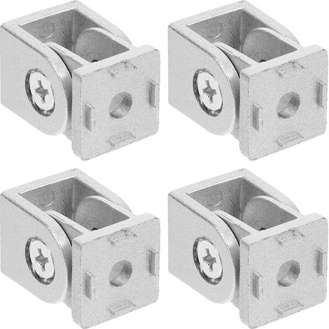 Connecteurs pivotants en aluminium extrudé, 4 pièces, alliage de zinc, pour profilé 2020, (1/5)