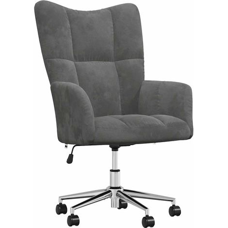Maison Exclusive - Relaxsessel Dunkelgrau Samt